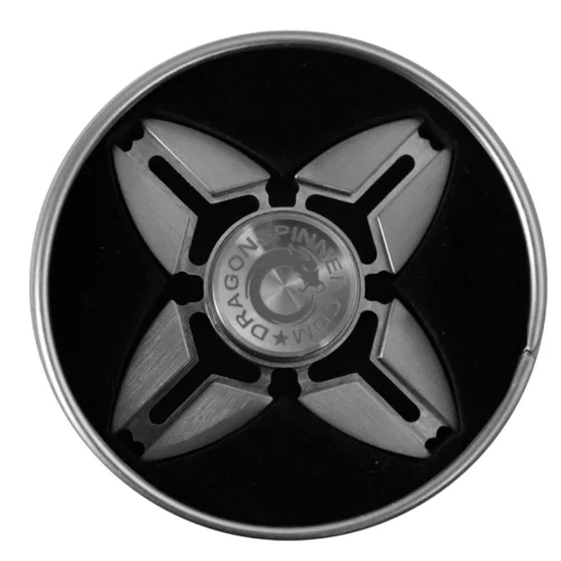Four-Winged Claws Stainless Steel Fidget Spinner - Enhanced Spin Duration - Precision Engineering - Silent and Smooth Operation - Stress Relief and Focus Enhancement Tool