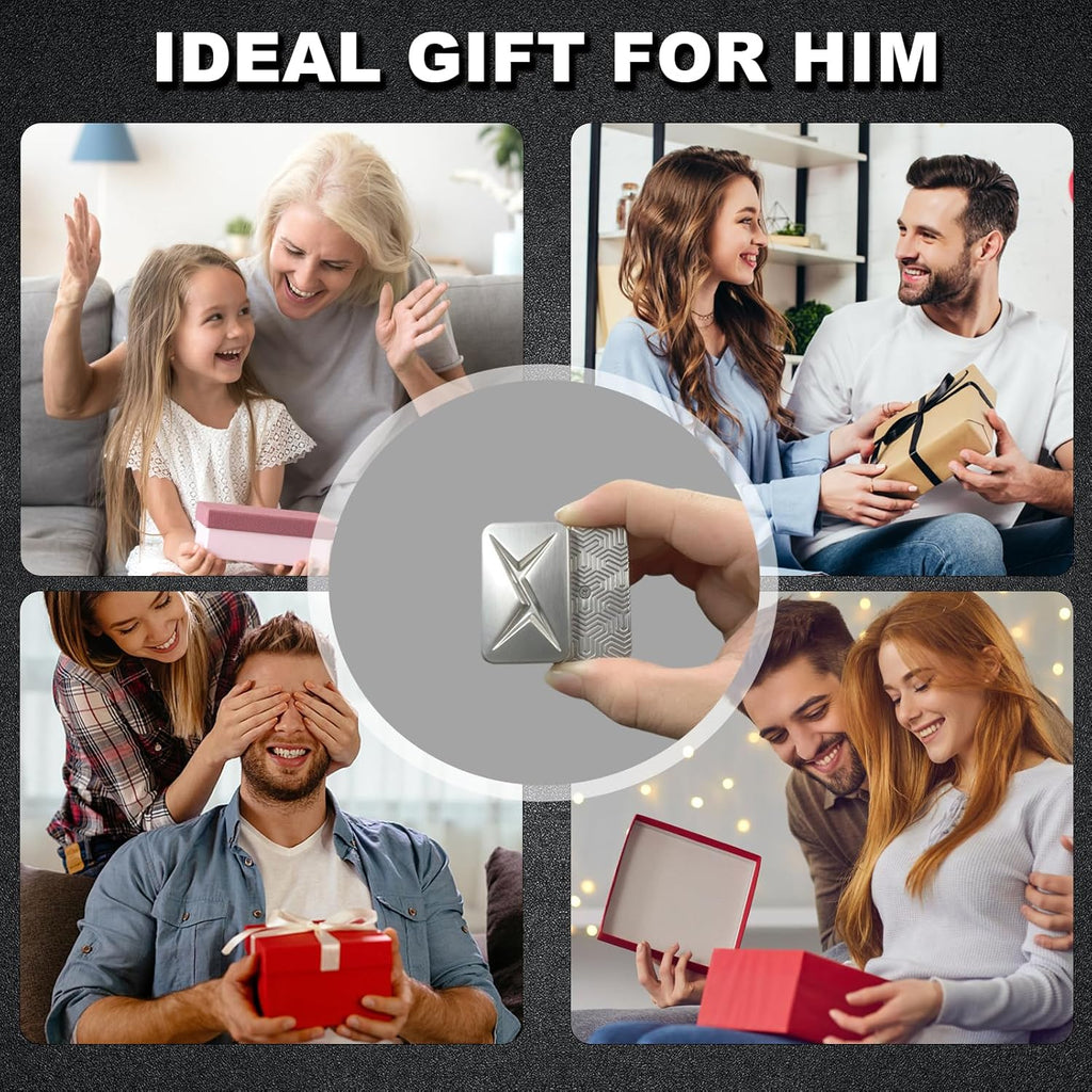 Innovative Trackless Fidget Slider for Enhanced Play and Everyday Carry